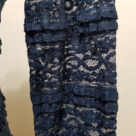 Lilka top Small Colette unlined floral lace boho stretch Anthropologie - Picture 6 of 10